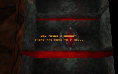 You found a secret area in Hexen II!